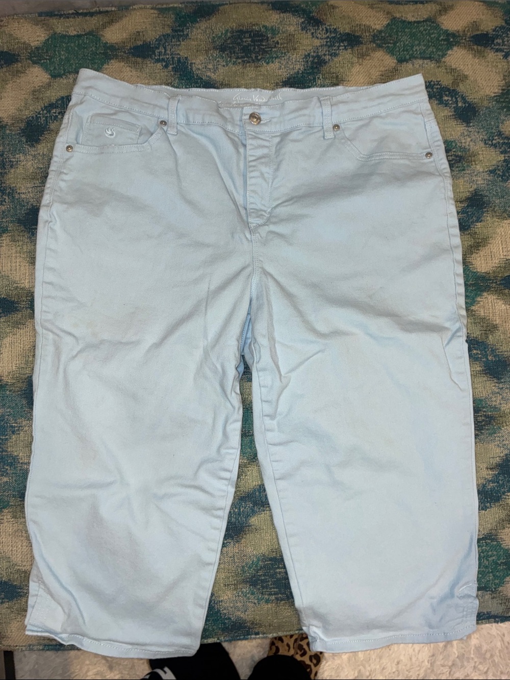 Gloria Vanderbilt Light Blue woman's  Chinos